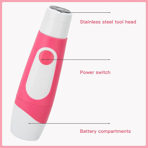 Painless Electric Hair Remover for Men and Women, Gently Removes Body Hair