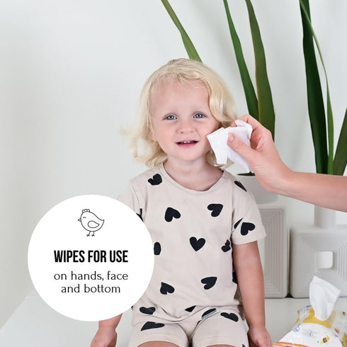 Tidy Tushies 1920 Count 24 packs 80 Baby Wipes, Powder Fresh Scent, No Harsh Chemicals | (Box of each containing wipes)
