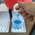 SUXINRY Laundry Detergent Drip Catcher To Prevent Mess Detergent Station Tub Organizers Slide Holder Cup Under Soap