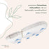 TranquilBeauty Bath Pillow, White PVC, Pain Relief, 7 Suction Cups, Ergonomic Head & Back Support