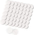 50 PCS White Essential Oil Refill Pads, 0.63 Inch Cotton Pads for Diffuser Necklace & Bracelet