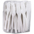 PANA 200pcs Disposable Plastic Spatulas for Cosmetic Make Up, 2.5" Skin Care Facial Cream Mask (WHITE-200 Pieces)