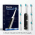 Veseek 6 Toothbrush-5 Charge,2Min Timer,IPX7 Diamond Sonic Electric Toothbrush Bling Rechargeable Toothbrushes