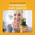 Turmeric Curcumin Supplement - 240 Capsules, Non-GMO with BioPerine & Ginger for Joint Support