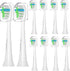 Replacement Toothbrush Heads for Philips Sonicare Electric Toothbrushes, 10 Pack, Fit for Snap-on Handles