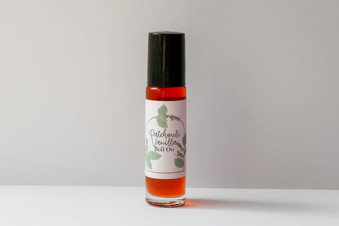 Patchouli Vanilla Roll-On Perfume - Soothing Scent