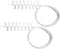 Rolling Washing Machine Cleaning Brush, Long Flexible Nylon Drum Brush Cleaner for Home Bathroom