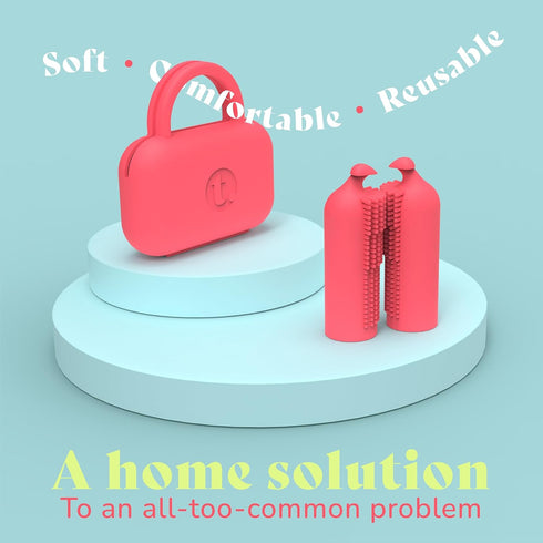 Period Safety Tool, Tampon & Menstrual Cup Removal Aid, Medical-Grade Silicone, Discreet At-Home Backup for Retained