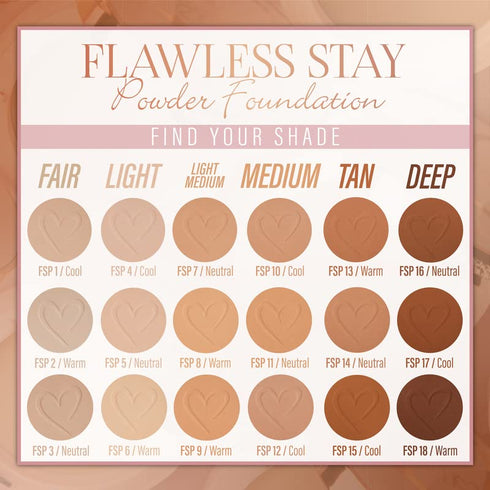 Flawless Stay Powder Foundation FSP 3.0
