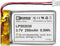 EEMB Lithium Polymer Battery 3.7V 250mAh 502030 Lipo Rechargeable Battery Pack with JST 2.0mm Connector