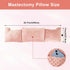 JFHNMLW Mastectomy Pillow, Mastectomy Recovery Supplies for Heart Surgery (Light Pink)