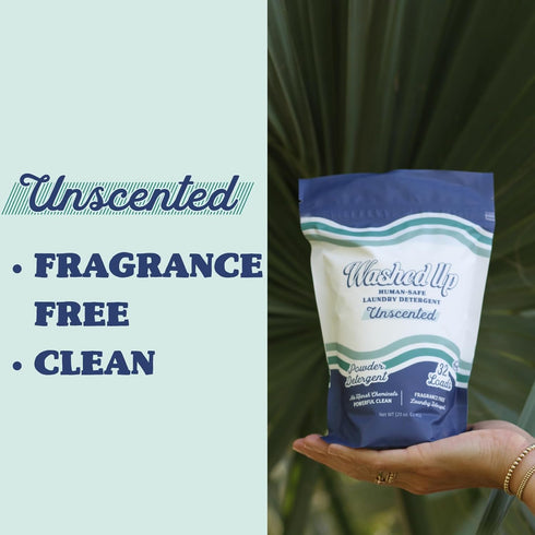 Sensitive Skin Friendly Laundry Detergent Powder | Plant & Mineral-Based | Made in USA