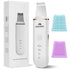 Skin Scrubber Face Spatula - Facial Scrubber for Deep Cleansing, Blackhead Remover, Pore Cleaner with 4 Modes (White)