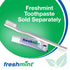 FRESHMINT Adult Toothbrush, 30 Tuft Soft Nylon Bristle, 144 Pack Individually Wrapped