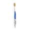 MOUTHWATCHERS Soft Flossing Manual Toothbrush for Adults, Blue, Ultra Clean, Good for