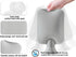 Kellegour 2pcs 2 Rubber Hot Water Bottle with Knitted Cover, Warm Water Heat Bottles for Menstrual Cramps, Pain Relief