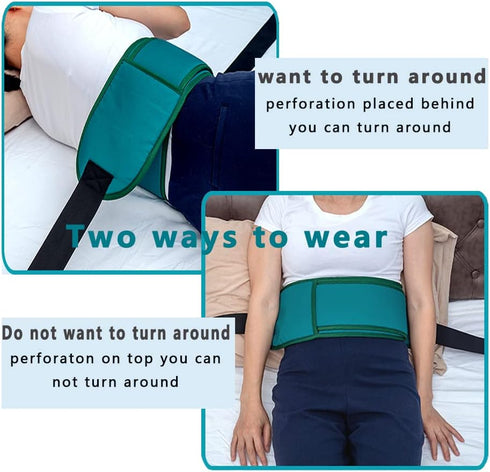 zuylikxy Medical Restraint-Bed Restraint Strap for Elderly Safety, Wheelchair Seat Belt, Chest Strap, Nursing Patient