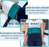zuylikxy Medical Restraint-Bed Restraint Strap for Elderly Safety, Wheelchair Seat Belt, Chest Strap, Nursing Patient