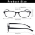 NORPERWIS 5 Pairs Quality Reading Glasses for Men and Women - Vintage Spring Hinge Readers (5 Pack Black, 2.75)