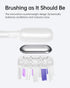 Laifen Cushioned Toothbrush Heads - 6 Count Replacement Heads for Adults, Compatible with Laifen Wave Electric