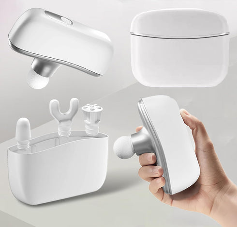 Integrated Design Mini Massage Gun Portable Deep Tissue Massager, Intelligent Pressure-sensing Brushless Motor