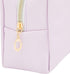 3 Pack Faux Leather Makeup Bag - Travel Cosmetic Pouches in 3 Pastel Colors