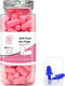 LYSIAN Ultra Soft Foam Ear Plugs for Sleep - 38dB Noise Cancelling Earplugs, 60 Pairs, Pink Color