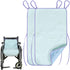 Wheelchair Highly Absorbent Incontinence Waterproof Pads, 4-Layer Soft Extra Large Washable and