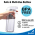 JohnBee Spray Bottles, 16.9oz/2Pack, Premium Adjustable No Leak Spray Bottles for Cleaning, Hair, Plants