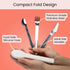 Portion Control Flatware Set - Healthy Eating & Bariatric Diet with Silicone Case (2)