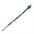 Honbay Vintage Cloisonn Hair Stick with Lotus, Chinese Traditional Style Hairpin, Peacock Blue