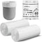 Charmount Small Trash Bags, 4 Gallon Garbage Bags for Bathroom, Kitchen, Bedroom, Unscented, 80 Count