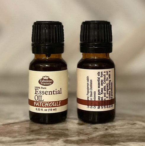 Fabulous Frannie Patchouli 100% Pure, Undiluted Essential Oil 10ml (Pack of 1)