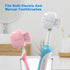 Mspan Toothbrush Head Cover Cap: Travel Case Protector for Manual & Electric Toothbrush, 2 Packs