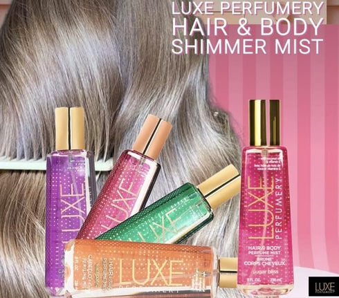 Luxe Perfumery Hair and Body Perfume Mist, Berry Tease, 236 ml, Pack of 1