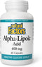 Natural Factors Alpha-Lipoic Acid 400 mg, Whole Body Antioxidant Support, 60 Capsules
