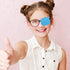 12PCS Medical Eye Patches for Adults Kids, Treat Lazy Eye Amblyopia Strabismus Patch, Glasses, 2 Size
