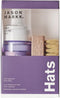 Jason Markk Hat Care Kit - 4 oz Ready-To-Use Cleaner, Premium Brush, Safe for Cotton, Wool, Felt & More, Fragrance-Free