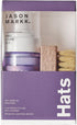 Jason Markk Hat Care Kit - 4 oz Ready-To-Use Cleaner, Premium Brush, Safe for Cotton, Wool, Felt & More, Fragrance-Free