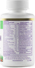 Paradise Herbs, Earth's Blend, Multivitamin, with Iron, 48 Organic Superfoods, Probiotics, Antioxidants, Vitamins A, B12, C, D, K2, Daily Superfood Multivitamin with Iron, 60