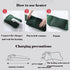 KayuHpFQ Rechargeable Hot Water Bag, Electric Hot Water Bottle with Soft Plush Waist Cover Portable, Warm Water Bag