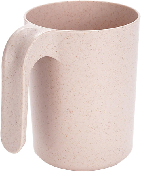 Jeanoko Portable Lightweight Mouthwash Mug for Travel and Home Use, Minimalist Toothbrush