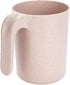 Jeanoko Portable Lightweight Mouthwash Mug for Travel and Home Use, Minimalist Toothbrush