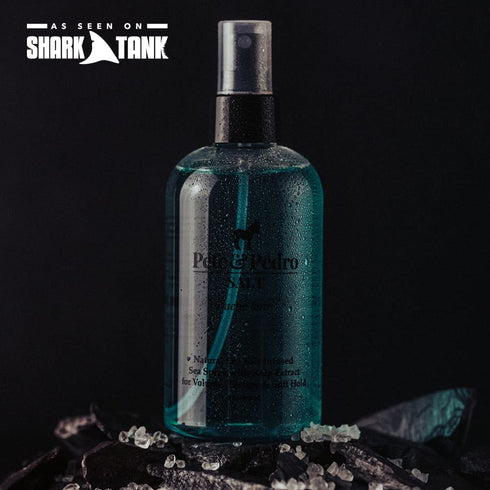 Pete & Pedro Natural Sea Salt Spray for Hair, Adds Volume, Texture, Thickness & Light Hold