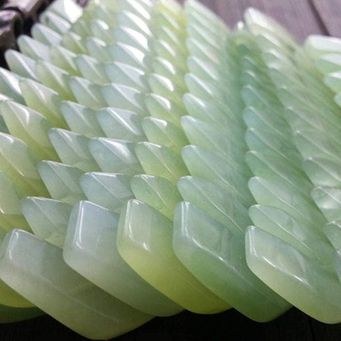 Jinshining 4Pcs Green Nature Jade Stone Massage Comb Traditional Natural Jade Massager Acupuncture Head Therapy Trigger
