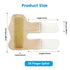 2PCS Finger Splints, Finger Brace for Trigger Finger, Arthritis, Pain Relief for Index, Middle, Ring Finger (Beige)