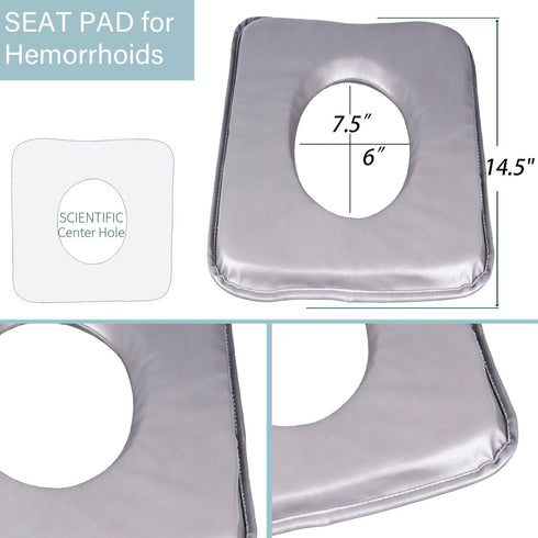 Generic Donut Seat Cushion for Pressure Relief - Bedridden Elderly Pressure Pad for Bed Sores, Post-Surgery