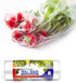 Food Storage Roll Bags, Disposable Plastic Bags, Mini Plastic Bags, 200 PCS Medium Roll Plastic Bags (9.84 x 13.7 inch)