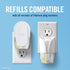 Pack 4 Febreze Plug In Air Freshener Fade Defy Plugs, Scented Oil Warmer