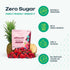 Immunity + Daily Hydration & Multivitamin Electrolyte Drink - Single Serving Stick Packs, Zero Sugar + Zinc